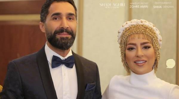 عکس مراسم عقد سمانه پاکدل و هادی کاظمی