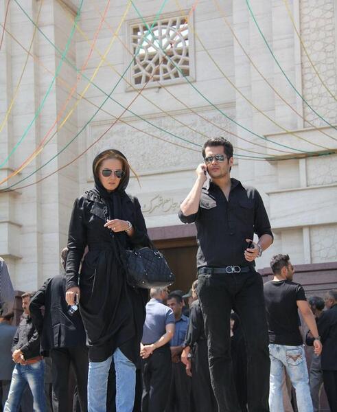 عکس مراسم ختم مادر سحر ولدبیگی