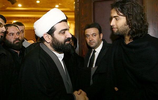 عکس مراسم همسر بنیامین بهادری