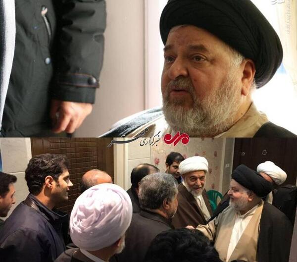 عکس نماینده آیت الله سیستانی