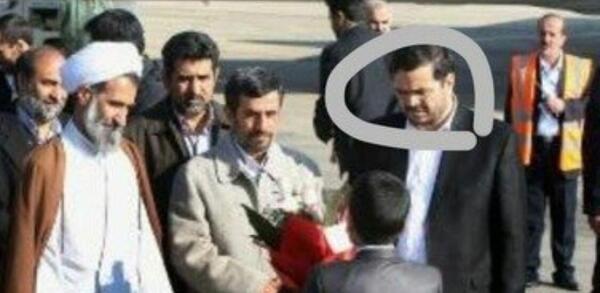 عکس نماینده مجلس که به سرباز سیلی زد