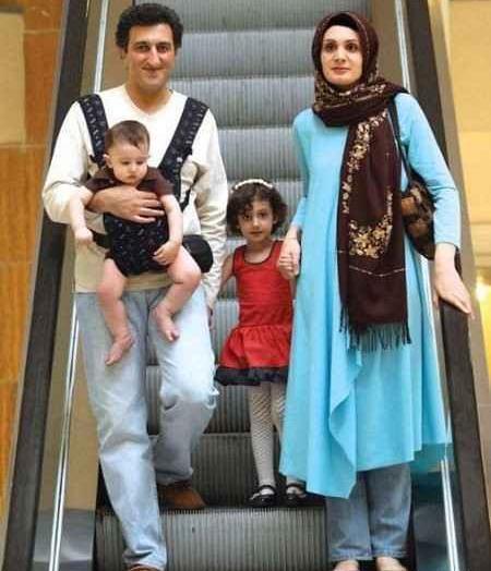 عکس بازیگران با خانواده