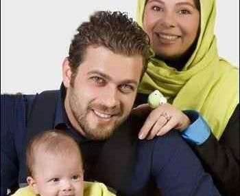 عکس بازیگران با خانواده