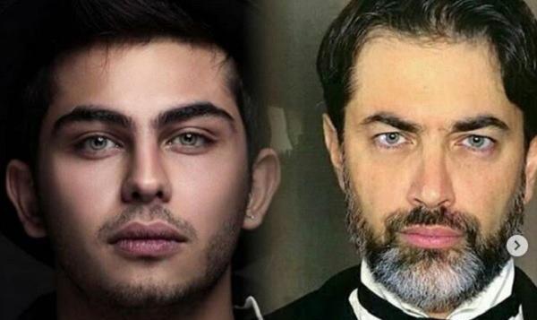 عکس بازیگران چشم رنگی