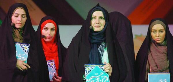 عکس بازیگران چادری