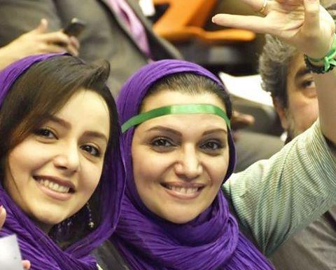 عکس بازیگران طرفدار روحانی
