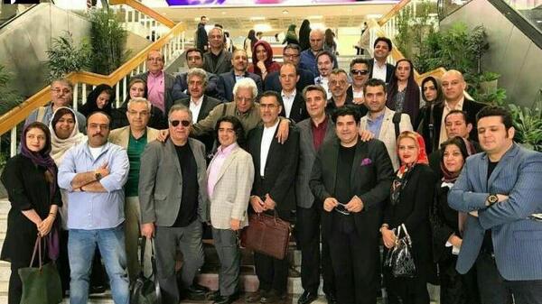 عکس بازیگران طرفدار روحانی