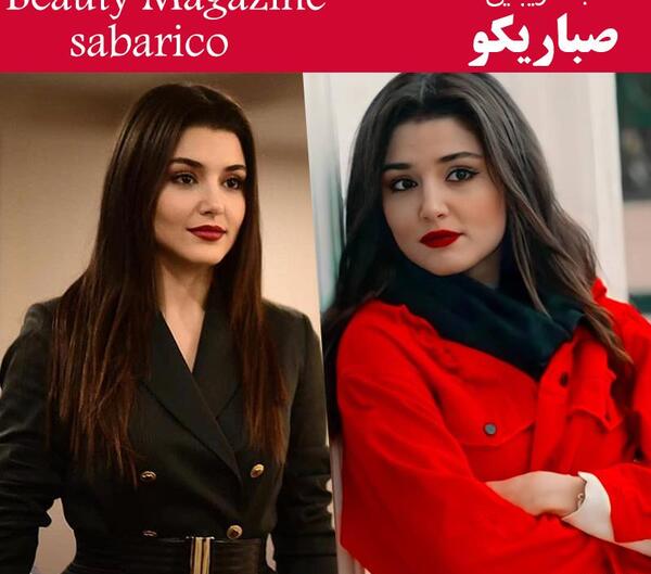 عکس هانده ارچل با لباس قرمز
