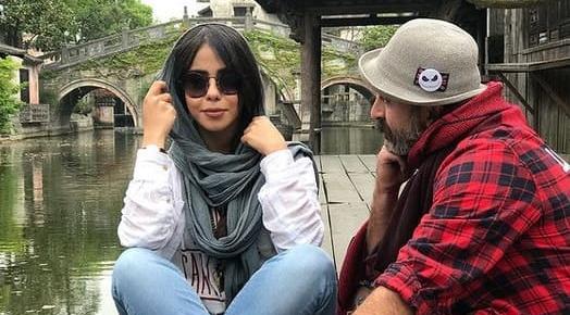عکسهای الهام اخوان و همسرش