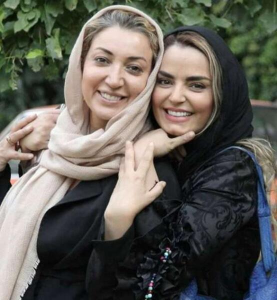 عکس های نگار عابدی با همسرش