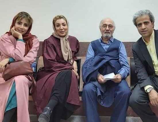 عکس نگار عابدی در خارج