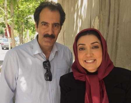 عکس عروسی نگار عابدی و همسرش