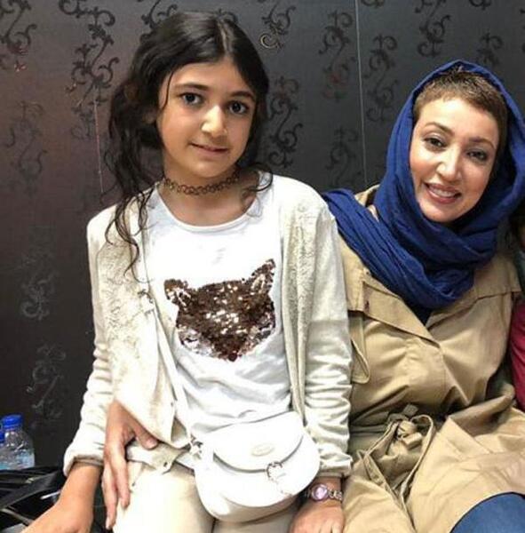 عکس نگار عابدی و همسرش