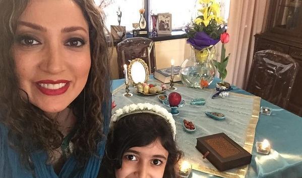 عکس بچه ی نگار عابدی