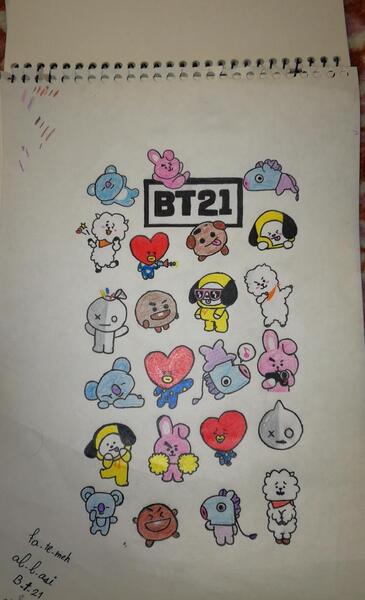 عکس کیوت bt21