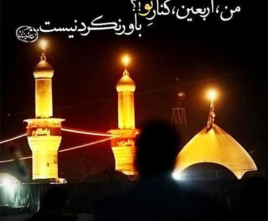 عکس پروفایل برای چهلم امام حسین