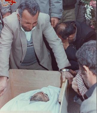 عکس جسد شهید عباس بابایی