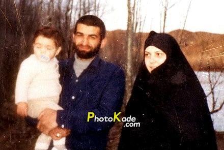 عکس عباس بابایی و خانواده