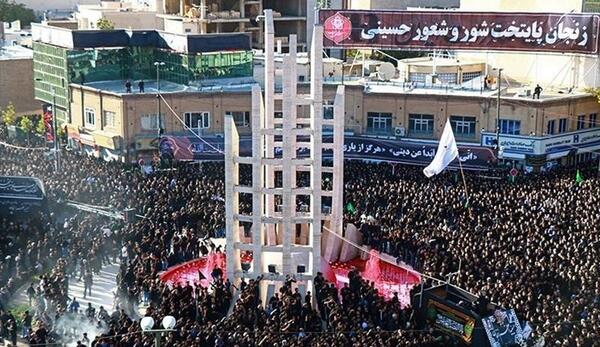 عکس ماه محرم در زنجان