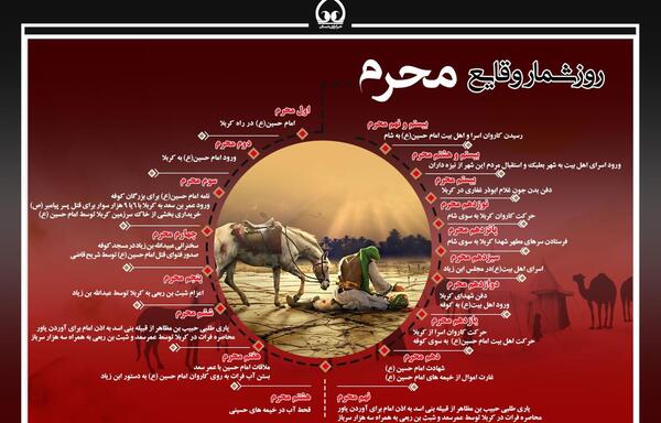 عکس روز شمار ماه محرم