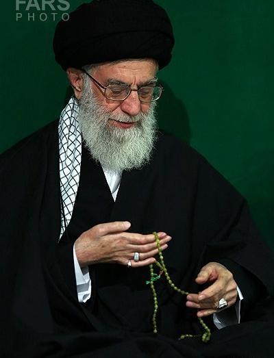 عکس رهبر در ماه محرم