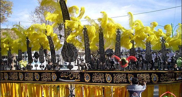 عکس علم ماه محرم