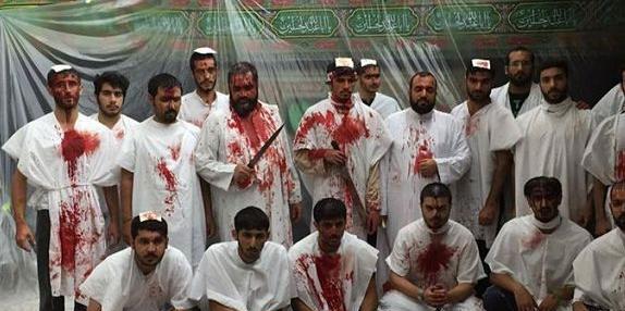 عکس قمه زنی ماه محرم