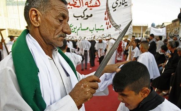 عکس قمه زنی ماه محرم