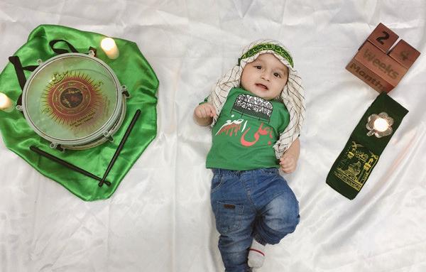 عکس کودک در ماه محرم