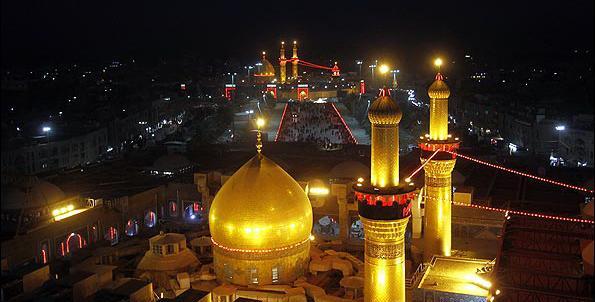 عکس کربلا از نمای بالا