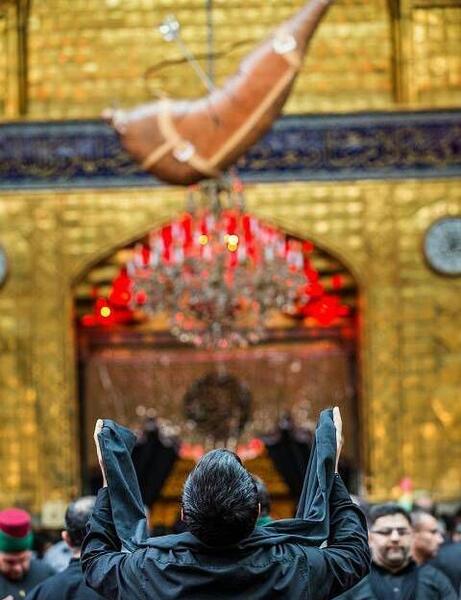 عکس مشک آب کربلا