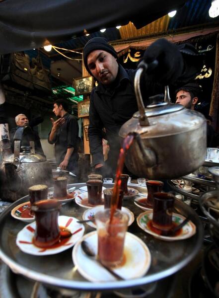 عکس چای کربلا