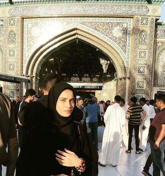 عکس چادر کربلا