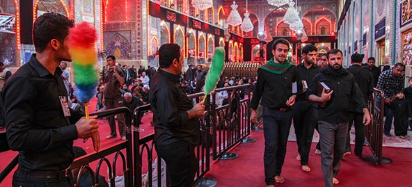 عکس خادمین کربلا