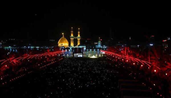 عکس کربلا در شب