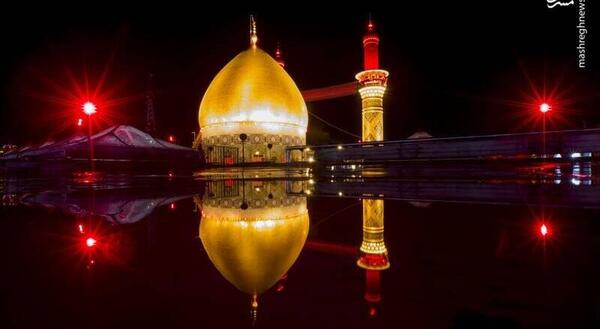 عکس کربلا در باران