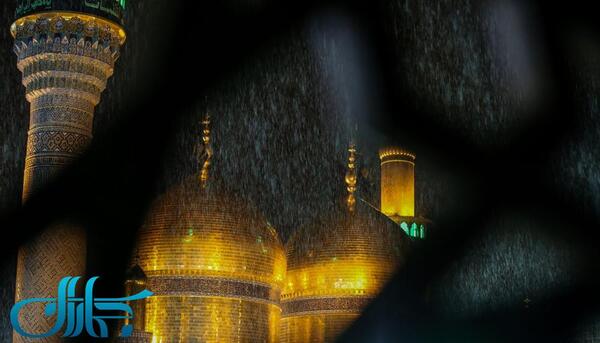 عکس کربلا در باران