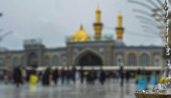 عکس کربلا در باران