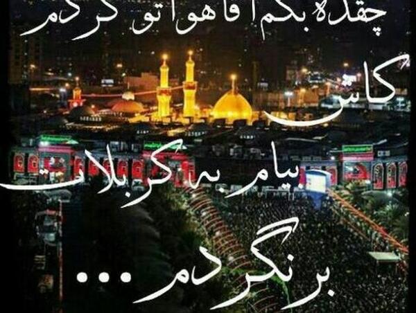 عکس کربلا دلم هواتو کرده