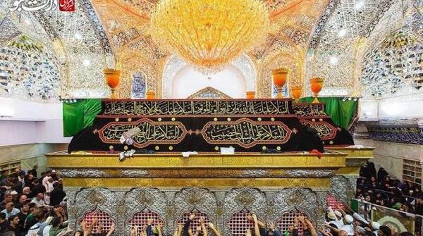 عکس از ضریح کربلا