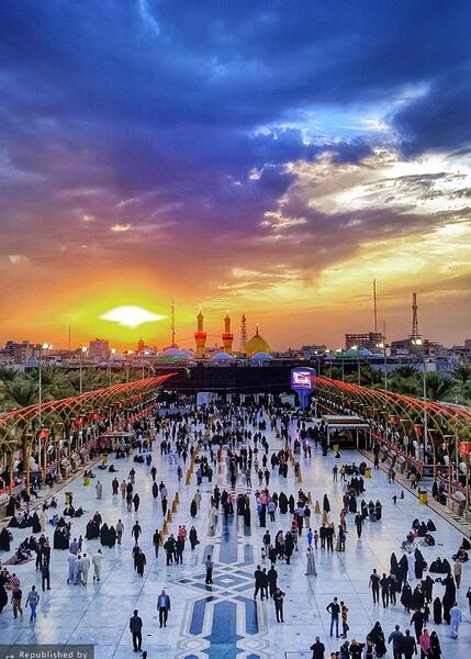 عکس طلوع کربلا