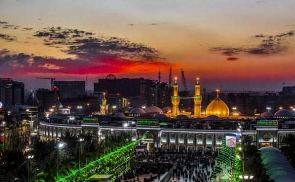 عکس کربلا غروب