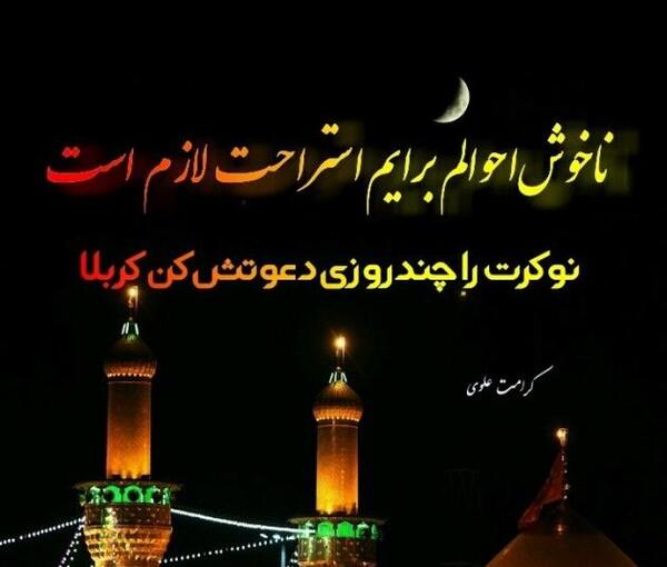 عکس پروفایل کربلا لازمم