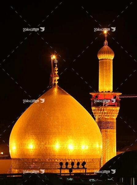عکس png گنبد امام حسین