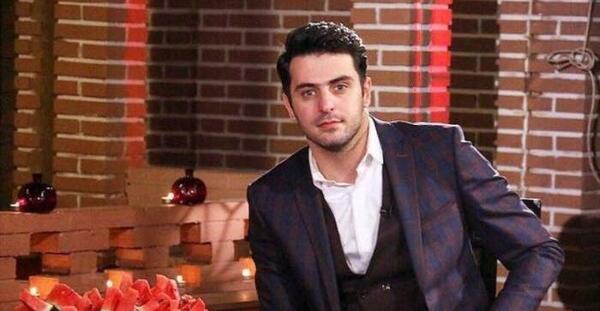عکس علی ضیا در شب یلدا