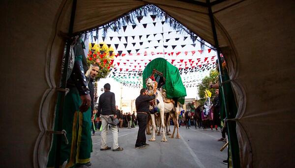 عکس چادر امام حسین