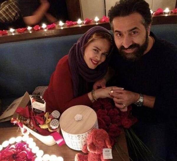 عکس های بهاره رهنما و همسرش