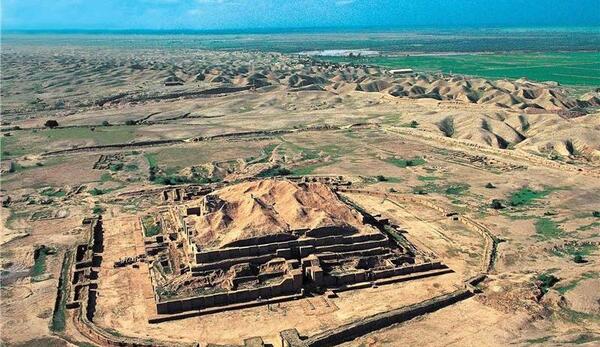 عکس هوایی چغازنبیل