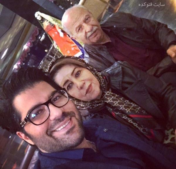 عکس حامد همایون با دوست دخترش