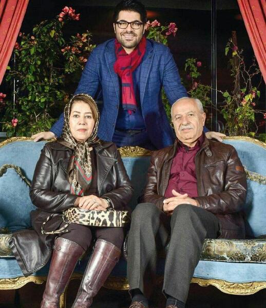 عکس حامد همایون با دوست دخترش